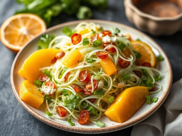 Witlof salade — AI-gegenereerde illustratie