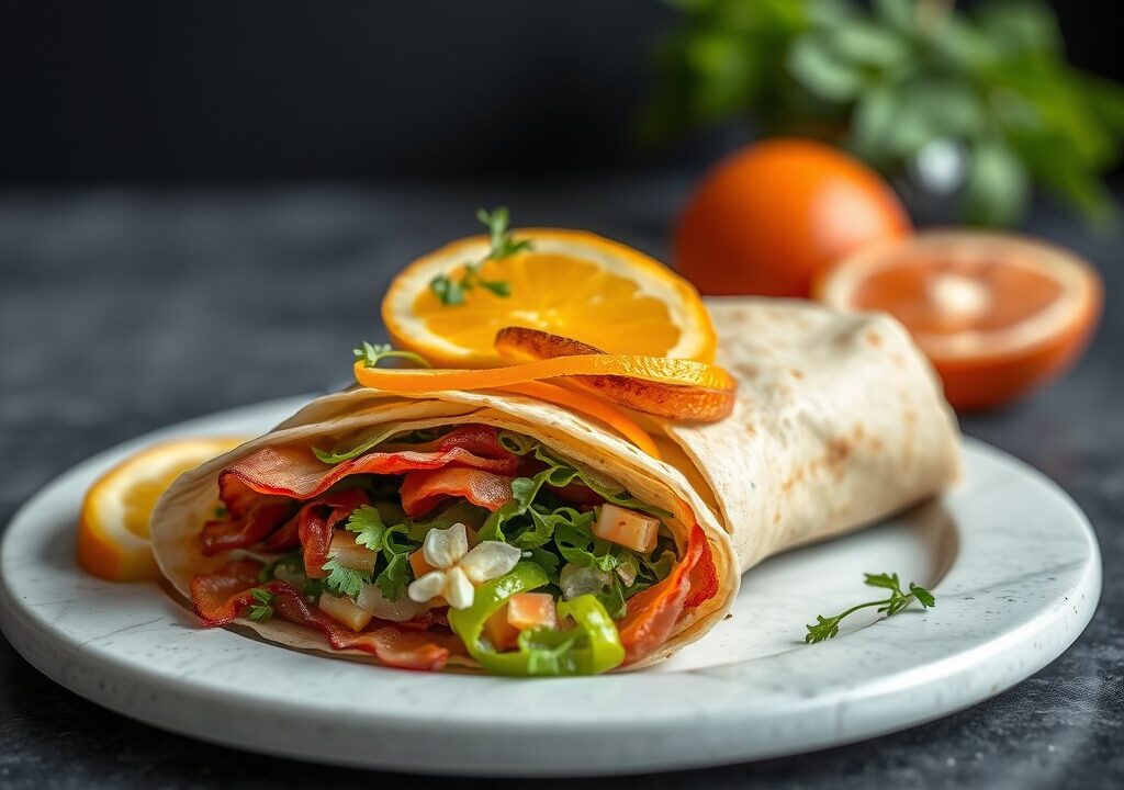 Witloofwraps — AI-gegenereerde illustratie