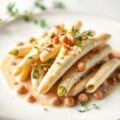Witte Asperges met een Sinas-Notensaus