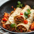 Wraps met ijsbergsla