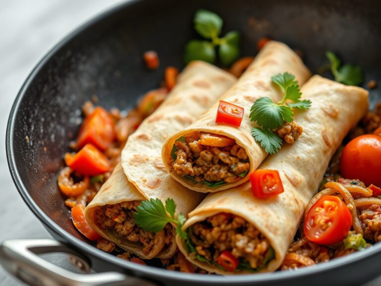 Wraps met ijsbergsla