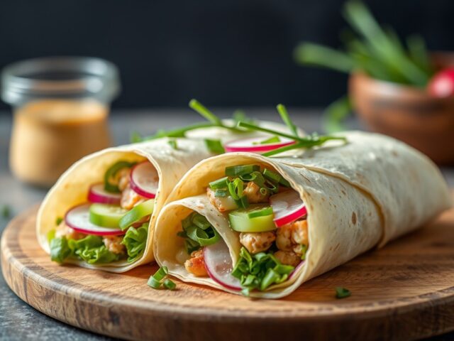 Wraps met Passendale Prelude — AI-gegenereerde illustratie