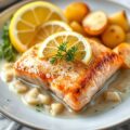 Zalm in korst met stoemp