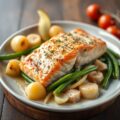 Zalm in papillotte