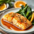 Zalm met Sinaasappel Saus uit de Oven