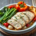 Zalmfilet in papillotte