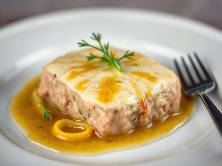 Zalmfilet met prei — AI-gegenereerde illustratie