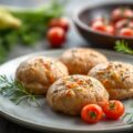 Zalmpakketjes met savooikool en kerstomaten