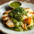 Zeebaars met Groene Saus (Salsa Verde)