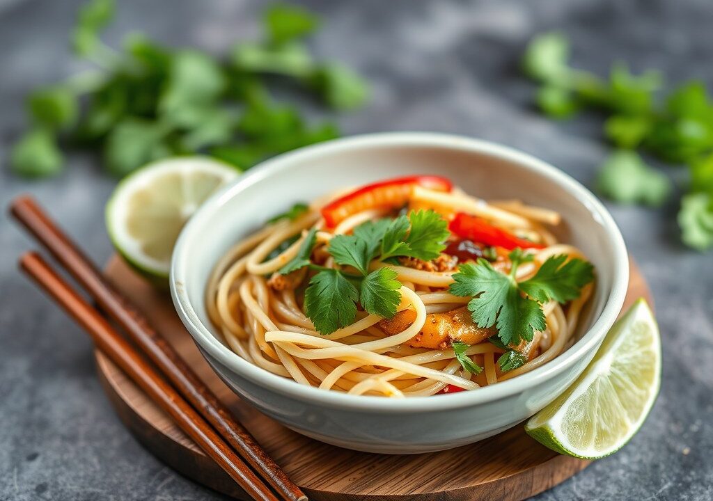 Zeebaars Thaise Stijl — AI-gegenereerde illustratie