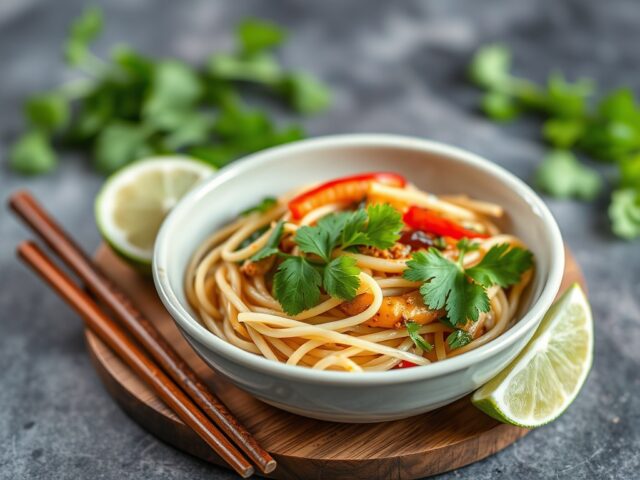 Zeebaars Thaise Stijl — AI-gegenereerde illustratie