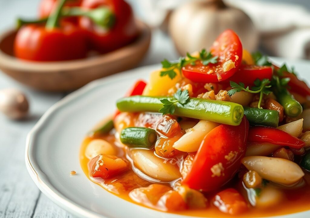 Zigeunersaus uit eigen keuken — AI-gegenereerde illustratie