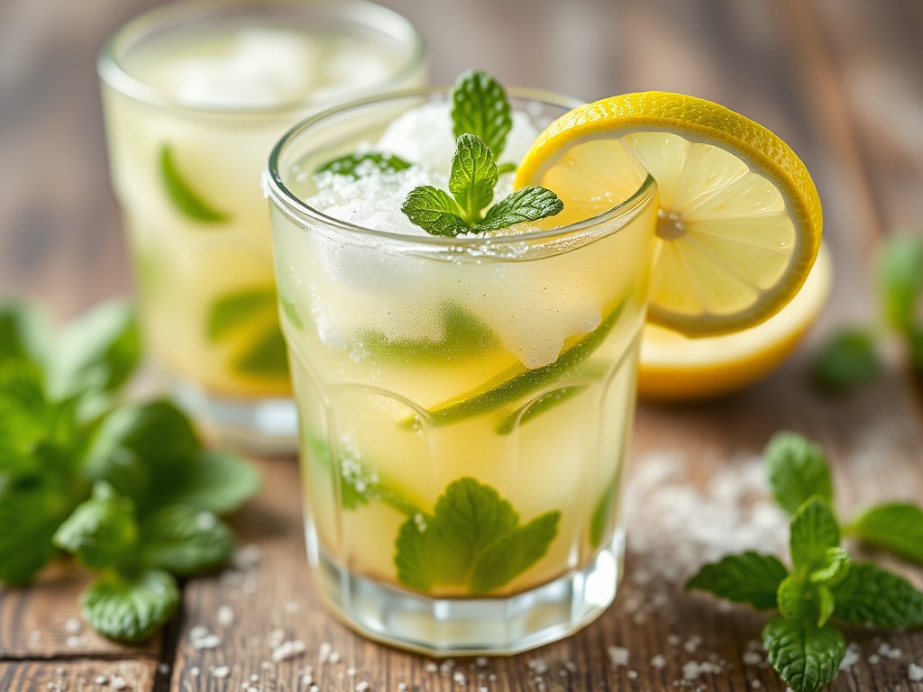 Zomer Drank, AI-gegenereerde illustratie