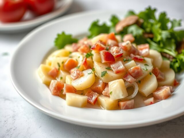 Zomersalade — AI-gegenereerde illustratie