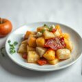 Zuurkoolstamppot met Witches Cheese en Beenham