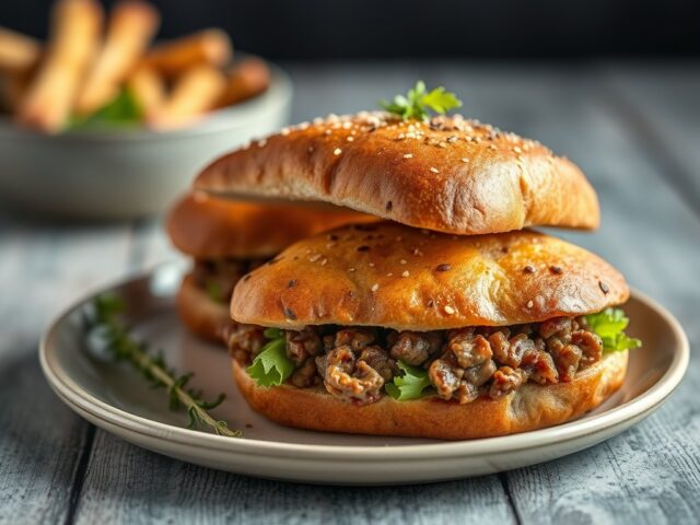 12 Worstenbroodjes — AI-gegenereerde illustratie