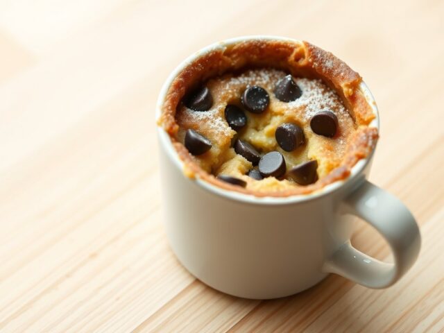 3 minuten chocochipcake