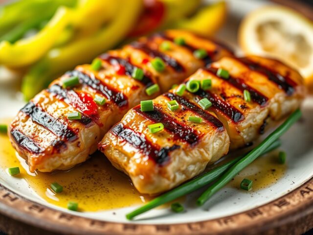 3 verschillende pittig gegrilde vleeshapjes