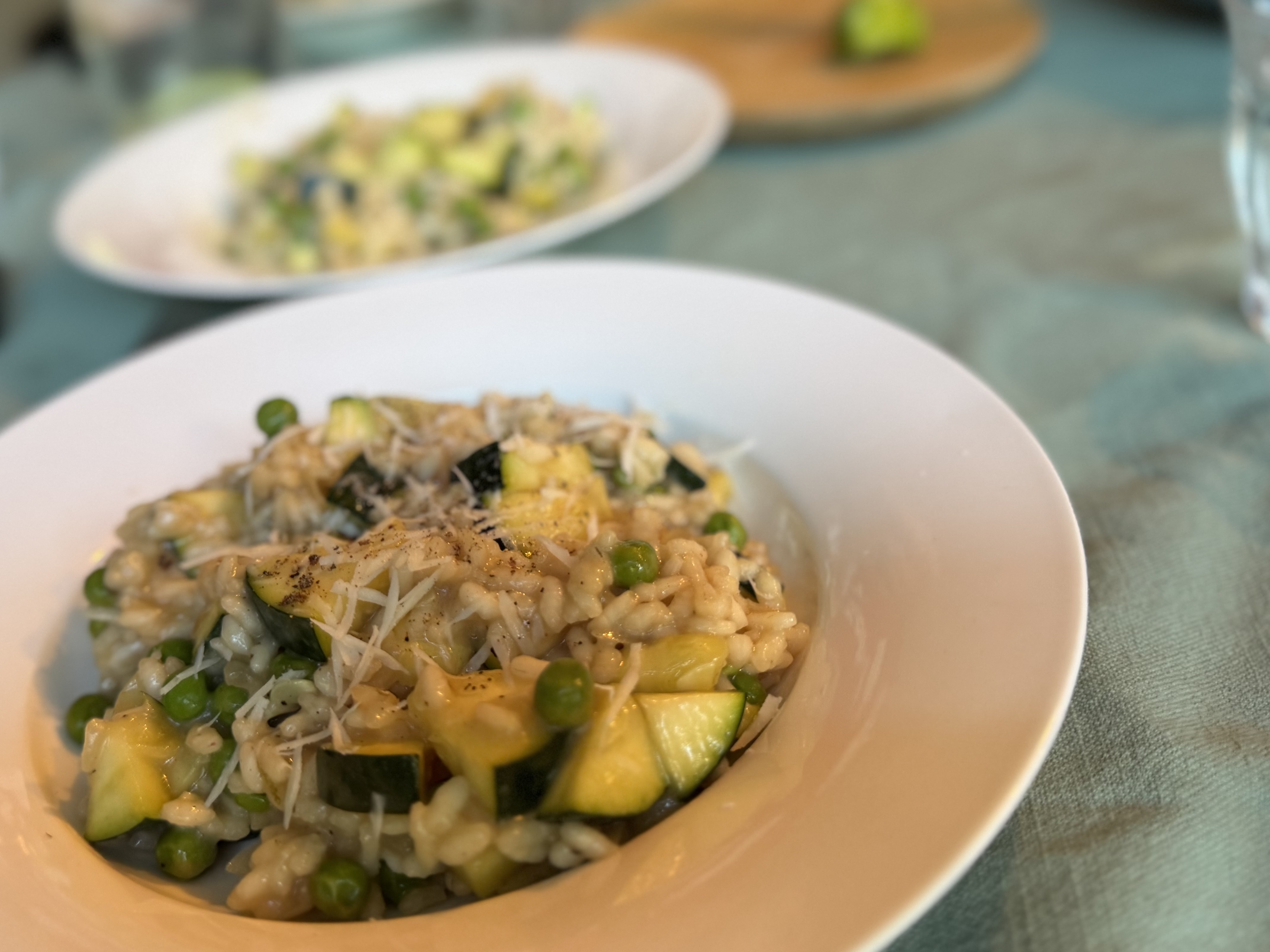 Groene risotto
