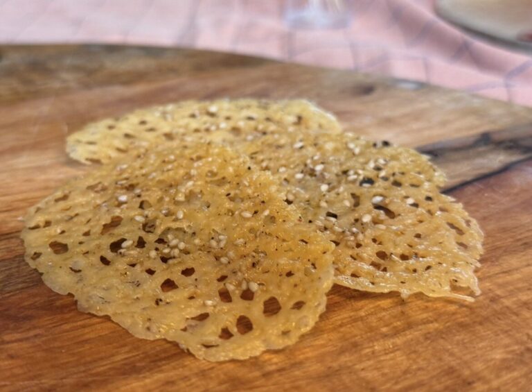 Kaas-sesamcrackers leuk bijgerecht bij een soepje, foto van N-a-dine