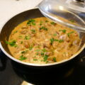 Stoofpotje Hamlap Champignons