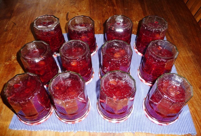 Fruitige rood fruit jam, foto 2