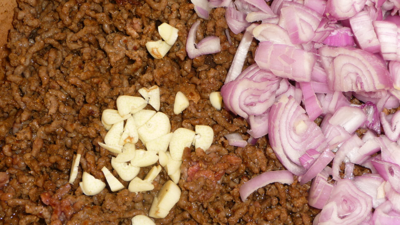 Mexicaanse groentesoep met gehakt en courgette — foto 2