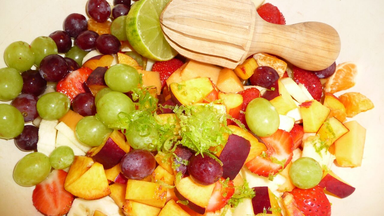 Frisse fruitsalade met limoen, foto 2