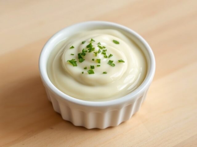 A-Klasse knoflook saus