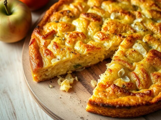 Aardappel-appelcake