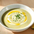 Aardappel-avocadovelouté