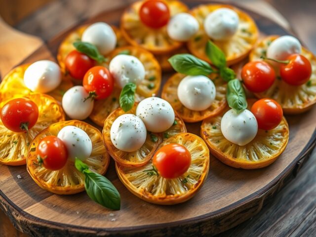 Aardappel-bruschetta