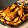 Aardappel en kip met Grieks accent