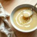 Aardappel en prei soep