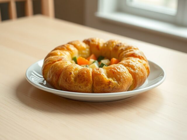 Aardappel-kaasrand
