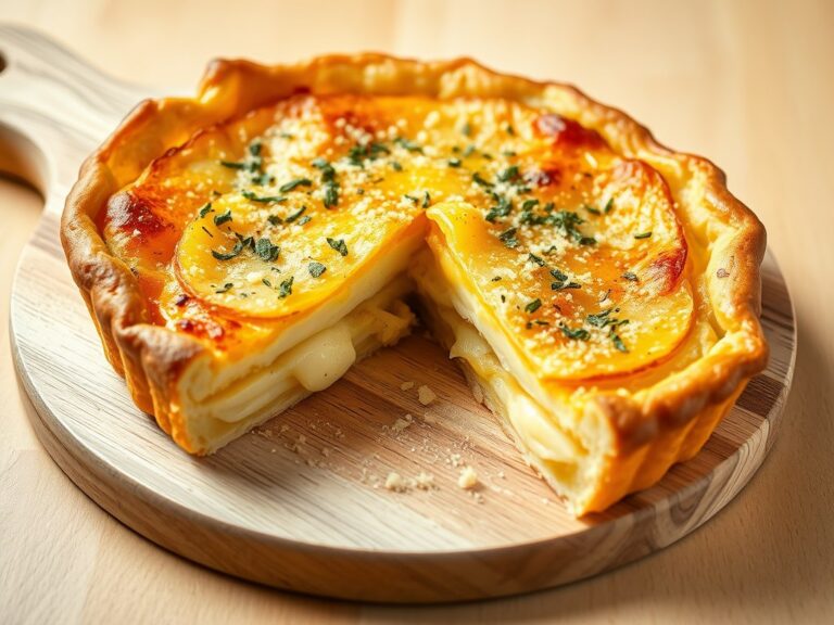 Aardappel-kaastaart
