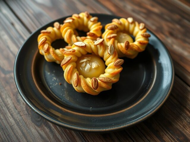 Aardappel kerstkransjes