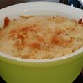 Aardappel knolselderijpuree met hazelnoten en geraspte kaas