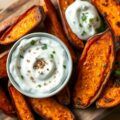Aardappel met dip
