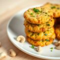 aardappel-notenkoekjes met bieslook
