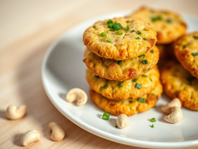 aardappel-notenkoekjes met bieslook