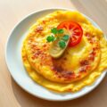 Aardappel ommelet met knoflook
