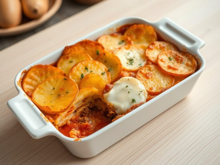 Aardappel ovenschotel