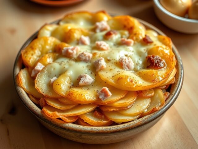 Aardappel ovenschotel
