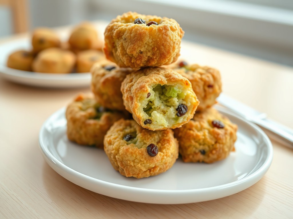 Aardappel-spruitkroketjes, AI-gegenereerde illustratie