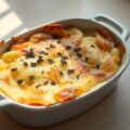 Aardappel truffel gratin