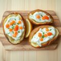 Aardappelen in de schil met Boursin