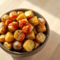 Aardappelen met mojosaus