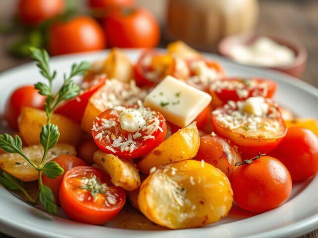 Aardappelen uit Nice (oven) — AI-gegenereerde illustratie