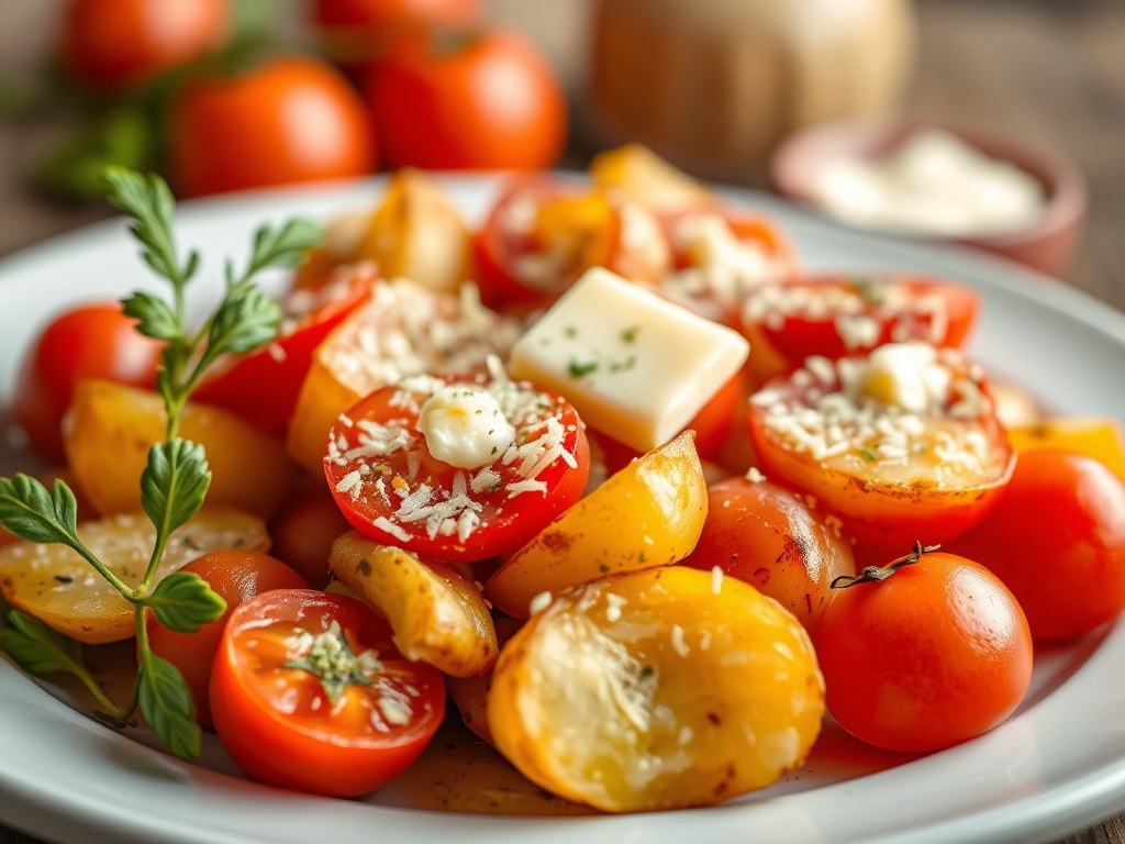 Aardappelen uit Nice (oven), AI-gegenereerde illustratie